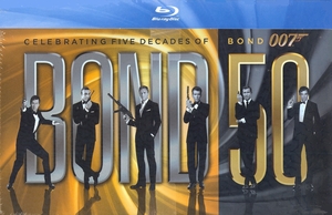 007 James Bond 50-lecie - zestaw 22 filmów (Blu-Ray)