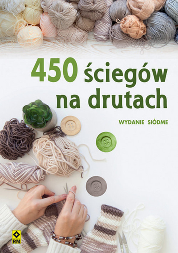 450 ściegów na drutach