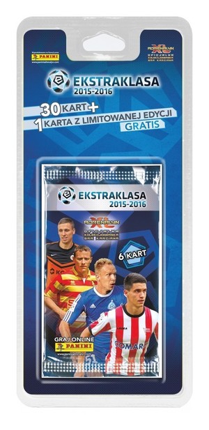Adrenalyn XL Ekstraklasa 2015/2016 blister 31 kart + karta limitowanej edycji