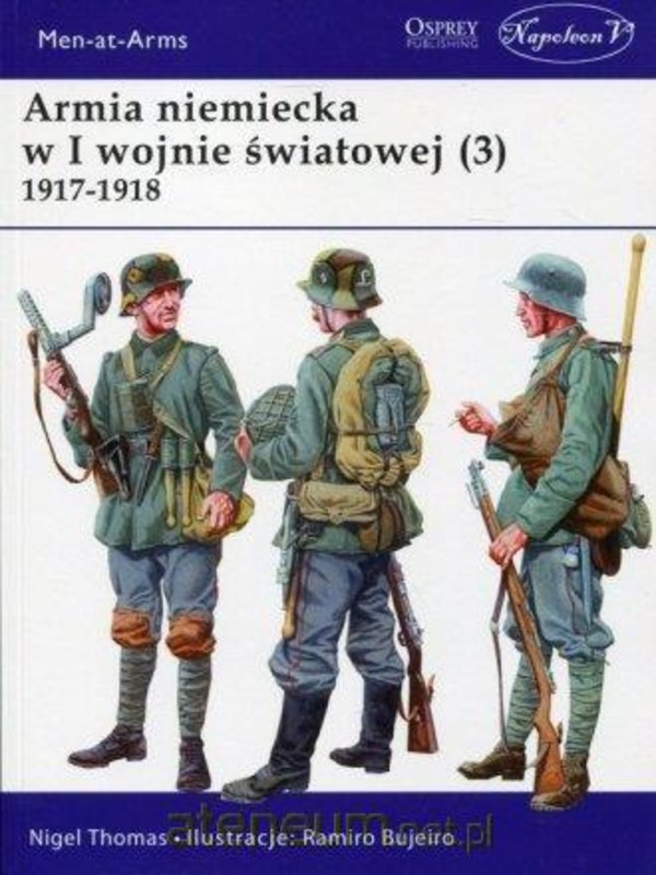 Armia niemiecka w I wojnie światowej Tom 3, 1917-1918