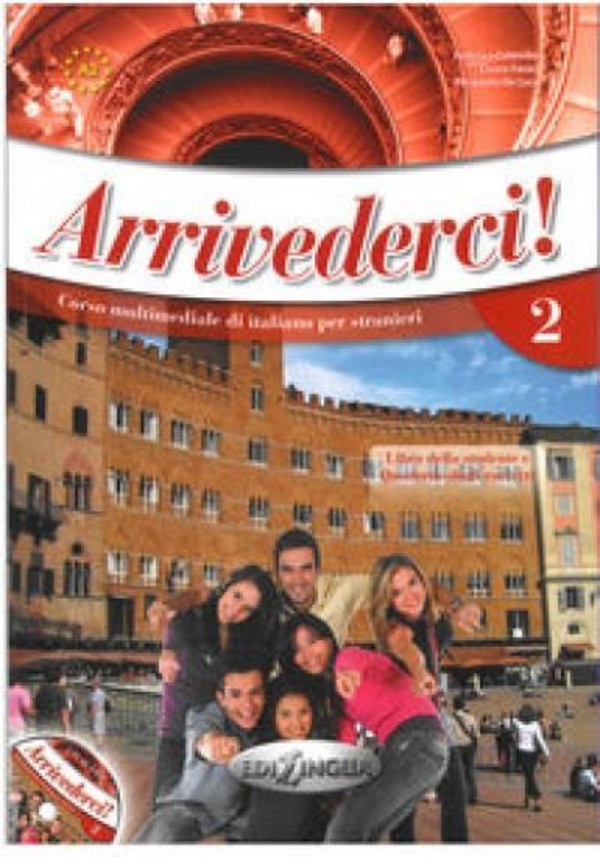 Arrivederci 2. Język włoski Podręcznik + ćwiczenia + CD