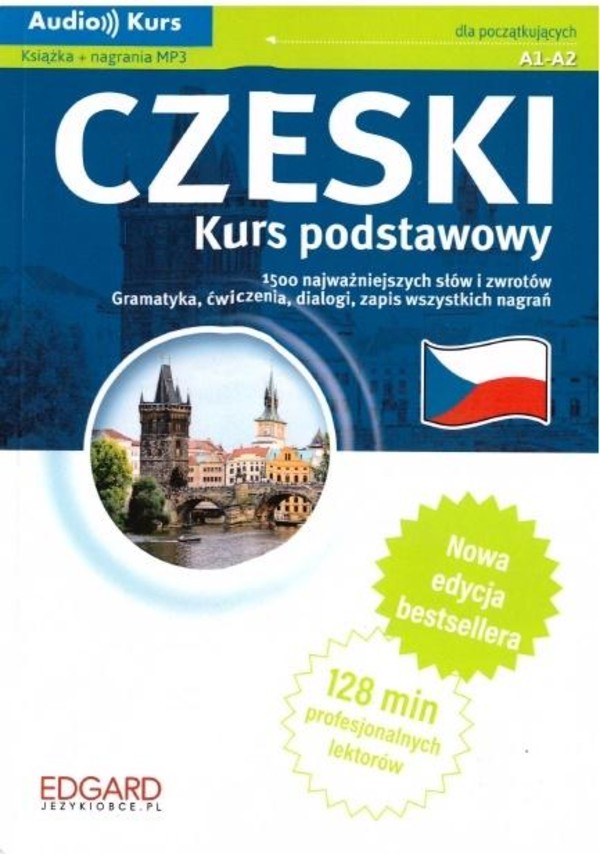Audio Kurs: Czeski kurs podstawowy dla początkujących Książki + 2CD