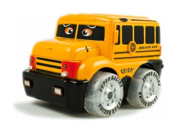 Autobus żółty Deluxe + akcesoria
