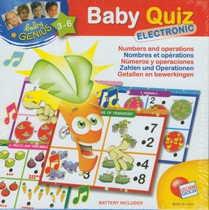 Baby Quiz Electronic Liczby i działania Seria: Baby Genius