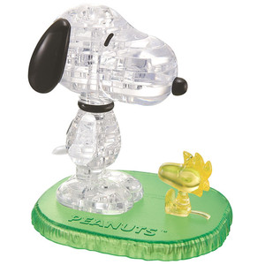Crystal Puzzle Snoopy i Woodstock 3D