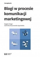 Blogi w procesie komunikacji marketingowej - mobi, epub, pdf