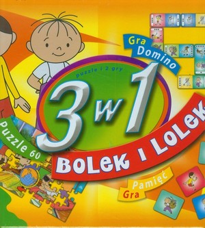 Bolek i Lolek 3 w 1 2 gry i puzzle