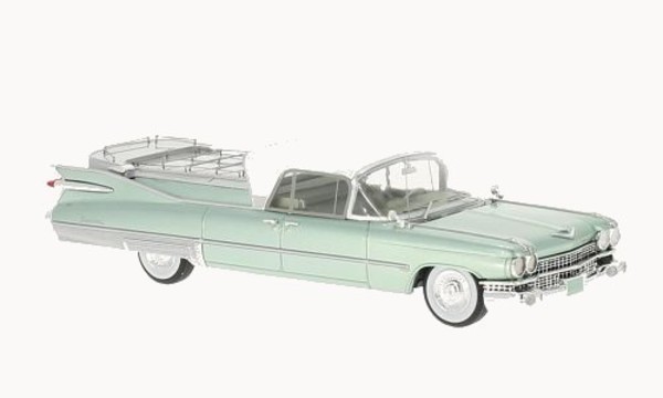 Cadillac Superior Flower Car 1959 (metallic light green/white) Skala 1:43