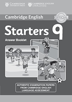 Cambridge English Young Learners. Starters 9. Answer Booklet Odpowiedzi