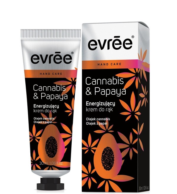 Cannabis & Papaya Krem do rąk energizujący