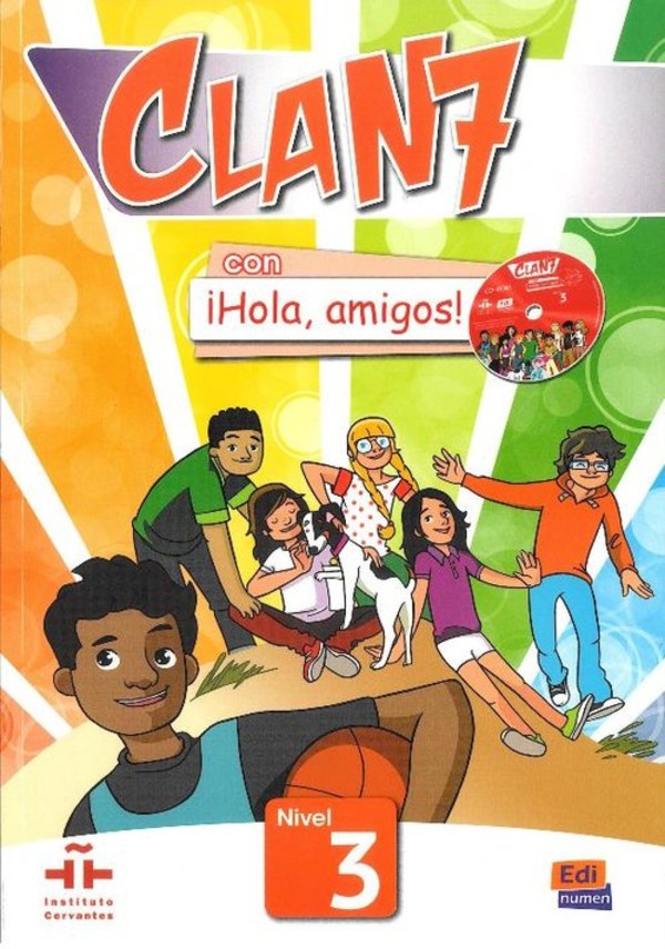 Clan 7 con Hola amigos 3. Podręcznik + + kod dostępu