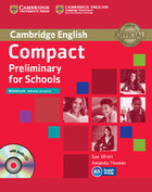 Compact Preliminary for Schools. Workbook Zeszyt ćwiczeń + CD (bez klucza)