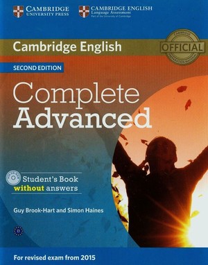 Complete Advanced. Student`s Book Podręcznik + CD (bez klucza)