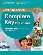 Complete Key for Schools. Student`s Book Podręcznik + CD + Testbank (bez klucza)