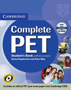 Complete PET. Student`s Book Podręcznik + CD (bez klucza)