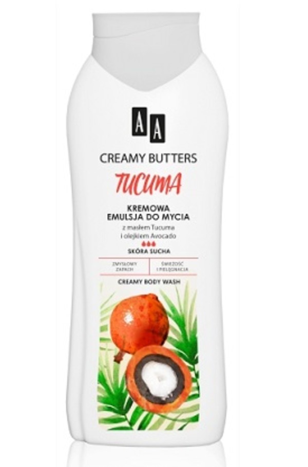 Creamy Butters Tucuma Kremowa emulsja do mycia ciała