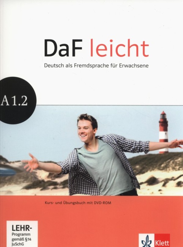 DaF leicht A1.2. Kurs + Übungsbuch + DVD