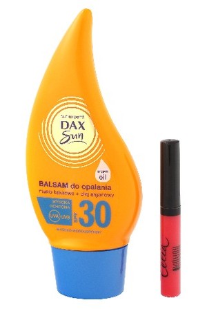 Dax Sun SPF30 Balsam do opalania+błyszczyk gratis