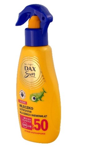 Mleczko ochronne dla dzieci i niemowląt SPF50 spray