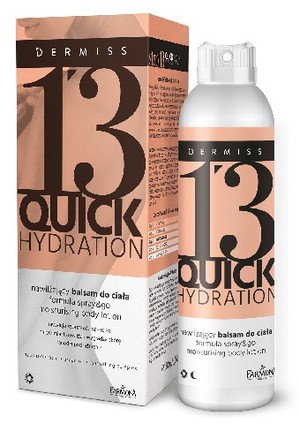 Dermiss 1`3 Quick Hydration Nawilżający balsam do ciała w sprayu