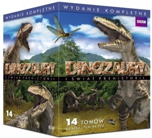 Dinozaury i świat prehistorii Mega pakiet 14 DVD