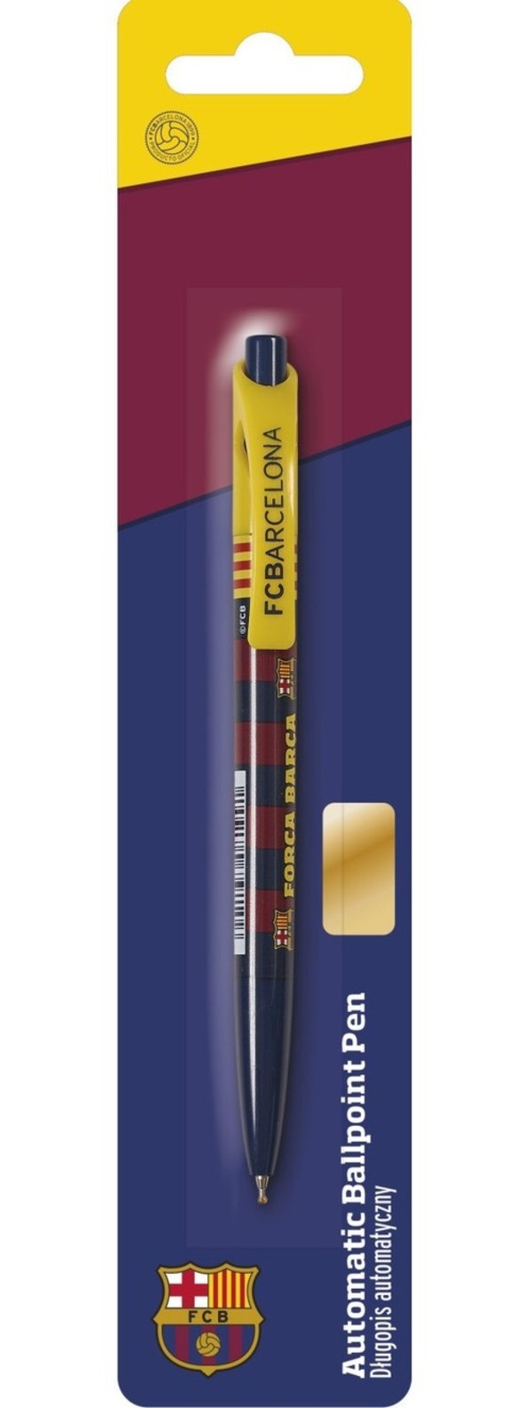 Długopis automatyczny FC Barcelona