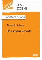 Do Ludwika Norwida Literatura dawna