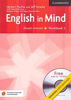 English in Mind 1. Workbook Zeszyt ćwiczeń + CD Uaktualnione wydanie egzaminacyjne