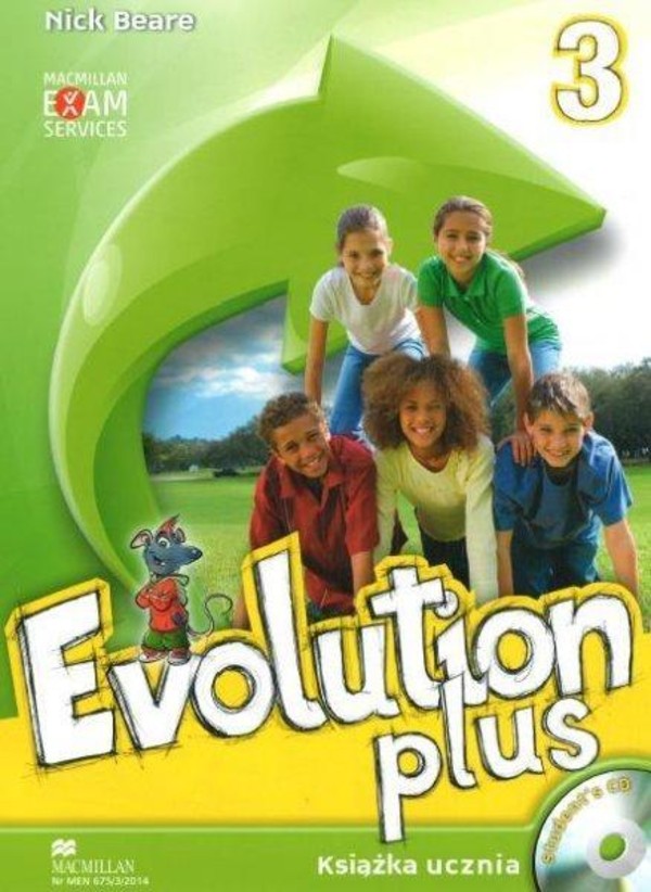 Evolution plus 3. Ksiązkia ucznia + CD