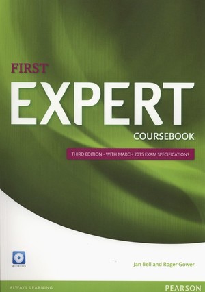 Expert FIRST. Coursebook Podręcznik + CD Third edition with 2015 exam specifications