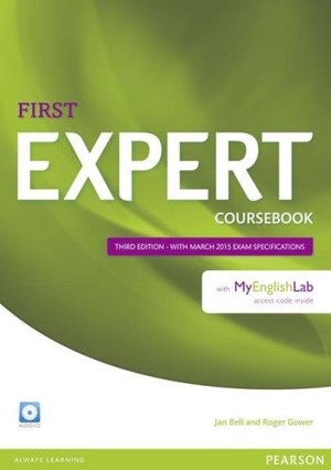 Expert FIRST. Coursebook Podręcznik + MyEngLab + CD Third edition with 2015 exam specifications