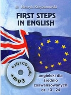 First steps in English język angielski dla średnio zaawansowanych część 13-24 + 6CD i MP3