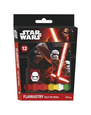 Flamastry Star Wars 12 kolorów