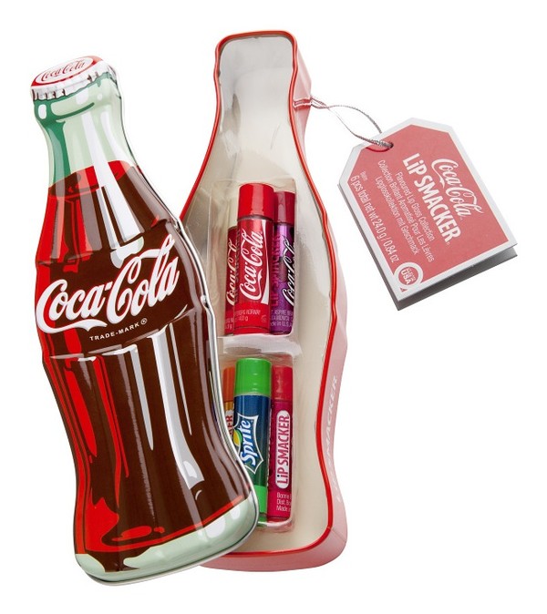 Flavoured Lip Balm Collection (Zestaw) Błyszczyki do ust Coca-Cola Mix