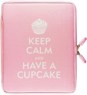 Futerał iPad2 Keep calm and have a cupcake