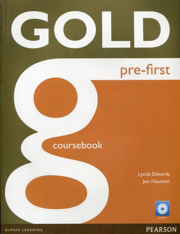 GOLD Pre-First. Coursebook Podręcznik + CD