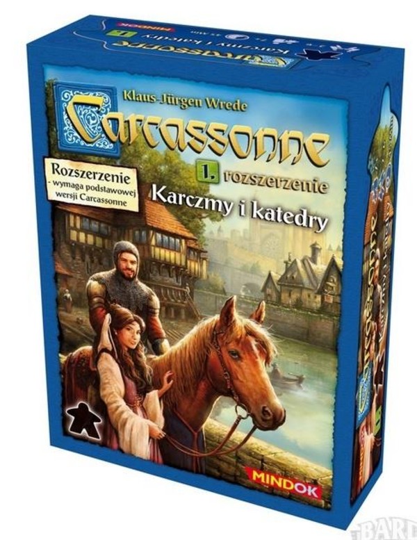 Gra Carcassonne - Karczmy i Katedry (druga edycja polska) Rozszerzenie pierwsze
