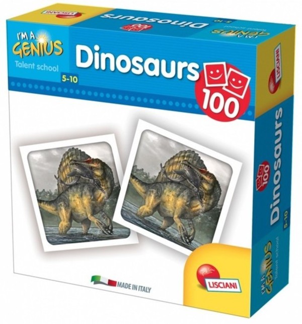 Gra I`m a Genius Memoria 100 Dinosaurs