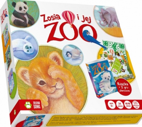 Gra Zosia i jej zoo + książka