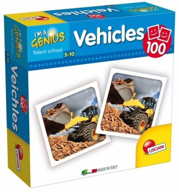 Gra `'m a Genius Memoria 100 Vehicles