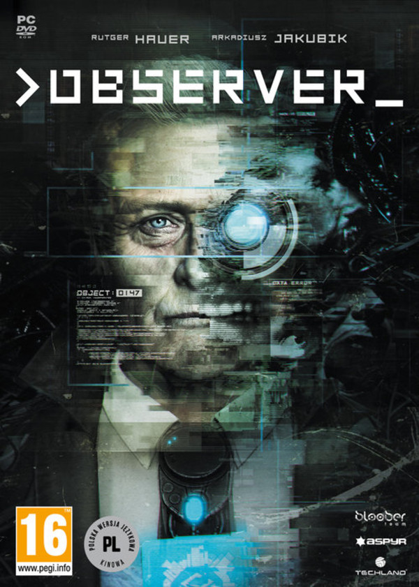 Gra Observer (PC) DVD-ROM
