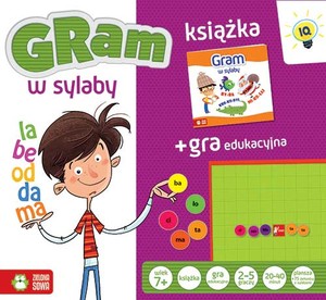 GRAM w sylaby Książka + gra edukacyjna