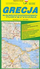 Grecja. Mapa samochodowo - turystyczna