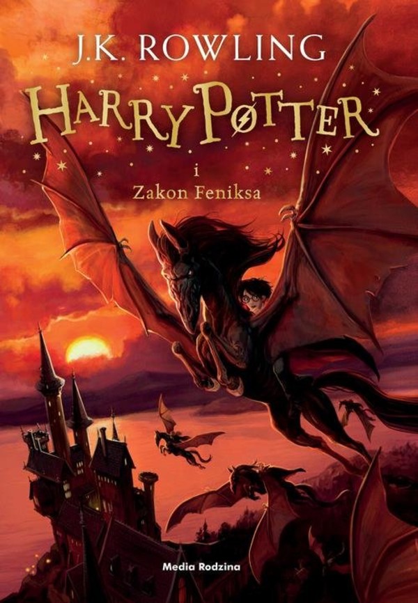 Harry Potter i Zakon Feniksa Tom 5. sagi Harry Potter