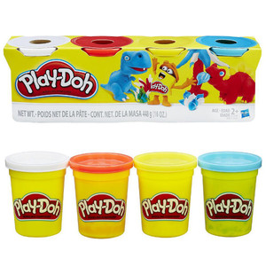 Play-Doh 4 tuby Classic Color B6508