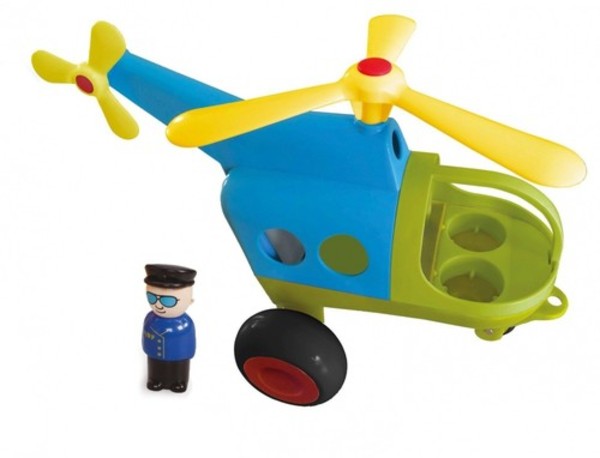 Helikopter z figurką
