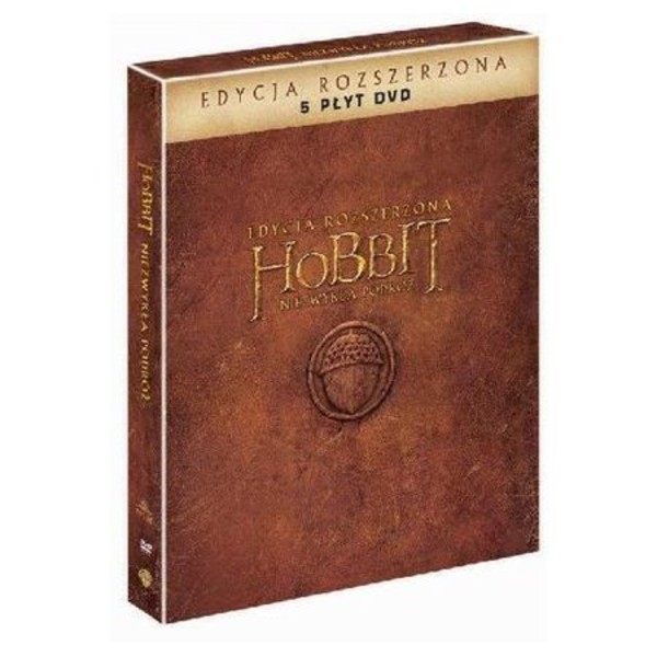 Hobbit: Niezwykła podróż Edycja rozszerzona (5 DVD)