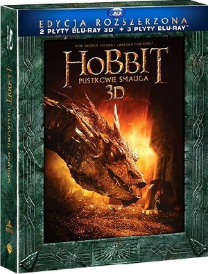 Hobbit: Pustkowie Smauga 3D Wydanie Rozszerzone (5 Blu-Ray)