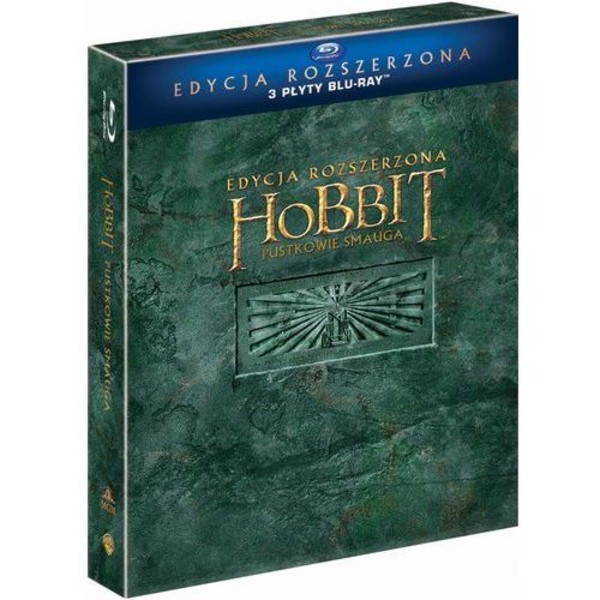 Hobbit: Pustkowie Smauga Wydanie Rozszerzone (3 Blu-Ray)