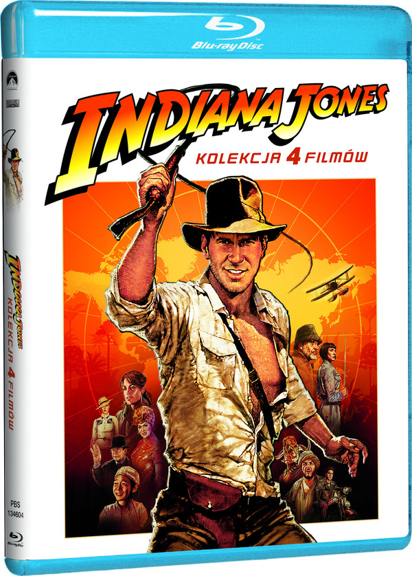 Indiana Jones. Kolekcja 1-4 (Blu-Ray)